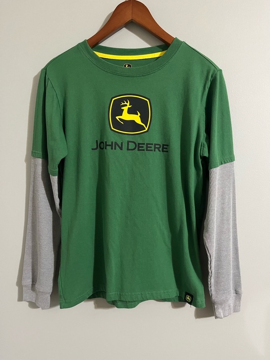 John Deere Boys' Layered Graphic Tee